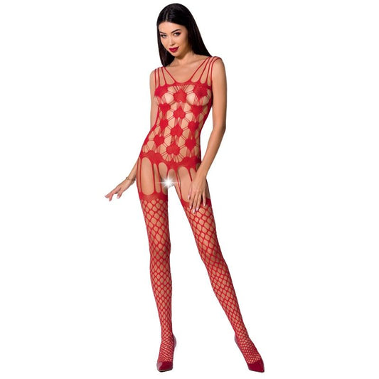 PASSION - KVINNE BS067 RØD BODYSTOCKING EN STØRRELSE