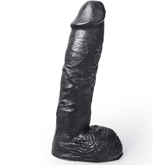 HUNG SYSTEM - REALISTISK DILDO SVART FARGE MIKKE 24 CM