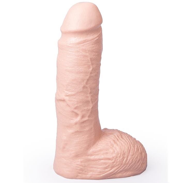 HUNG SYSTEM - REALISTISK DILDO NATURFARGE CESAR 19 CM