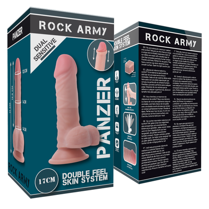 ROCKARMY - DOBBELTET PANZER 17 CM -O- 4,46 CM