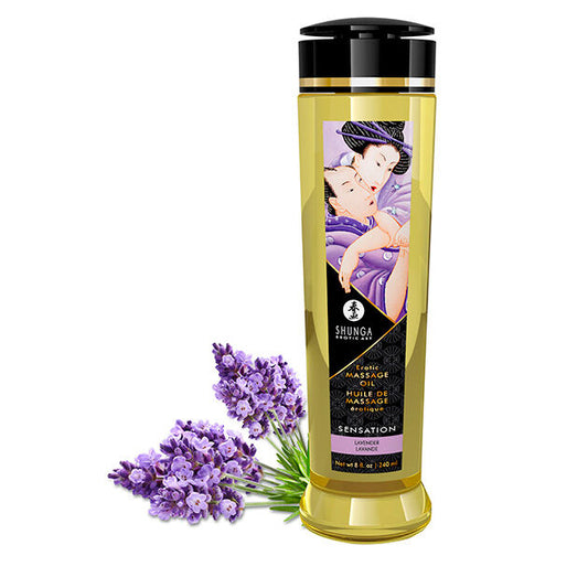 SHUNGA - SENSATION EROTISK MASSASJEOLJE 240 ML