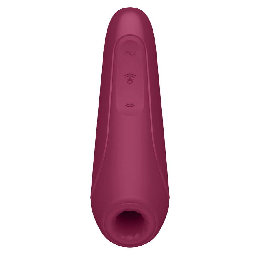 SATISFYER - CURVY 1 + RØD ROSA