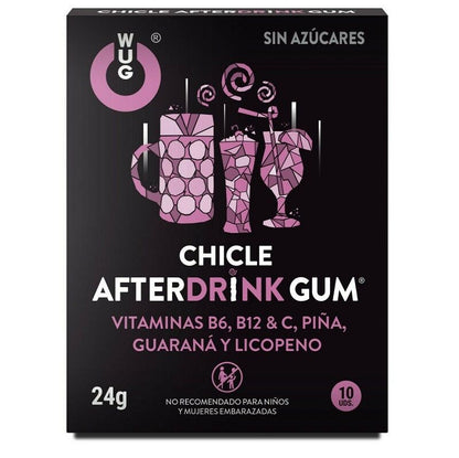 WUG GUM - AFTER DRINK HANGOVER 10 ENHETER