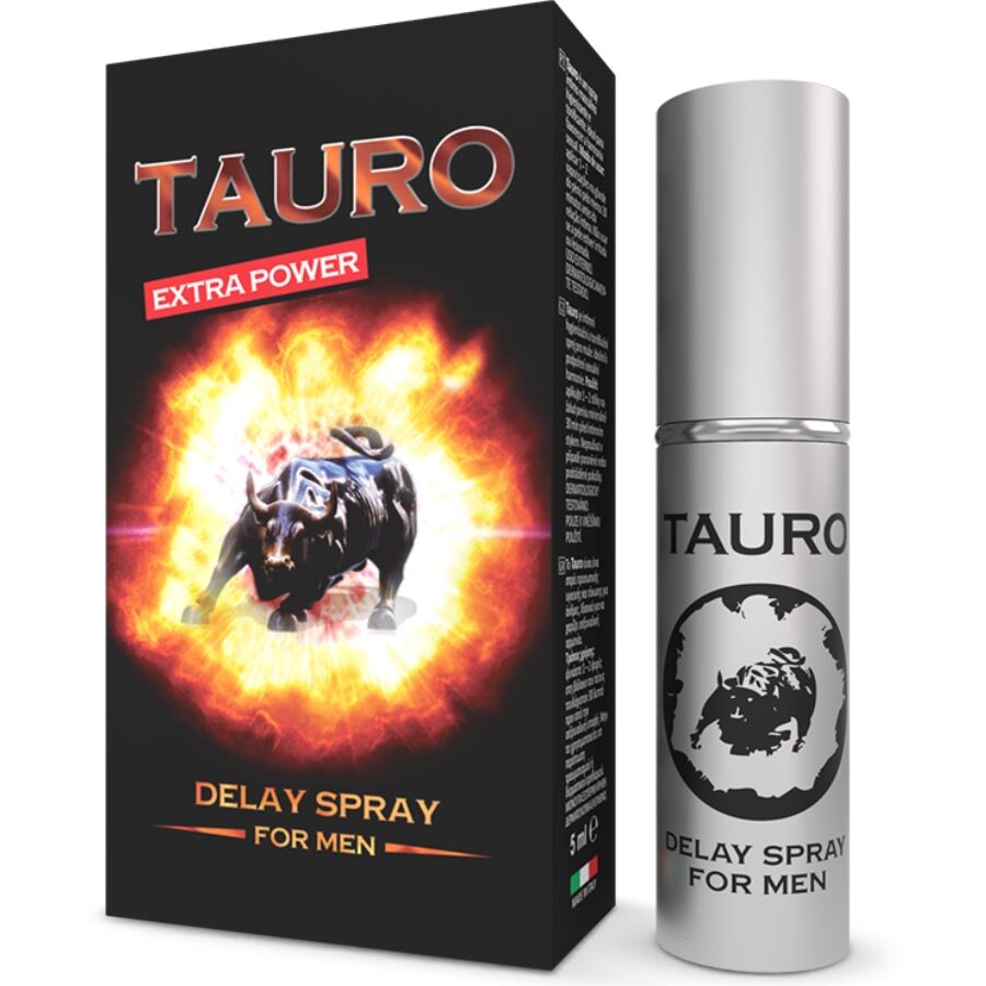 TAURO - EKSTRA KRAFTIG FORSINKELSESSPRAY FOR MENN 5 ML