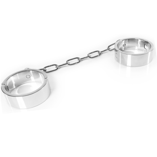 METALLHARDE - ANKELHÅNDJERN MED UNDERKONTROLLNØKKEL BDSM