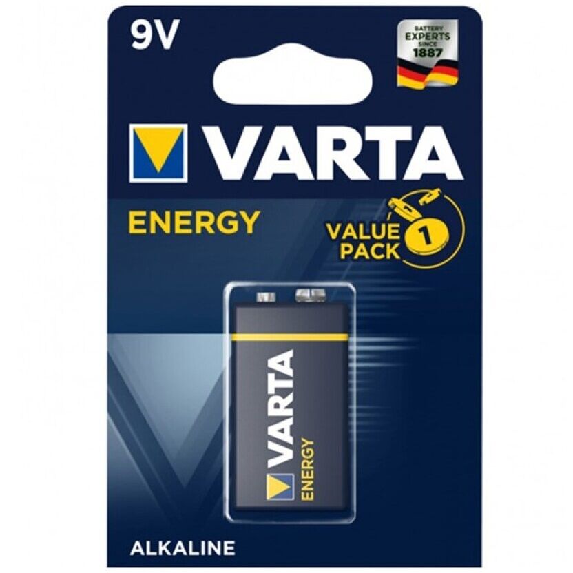 VARTA - ENERGI BATTERI 9V LR61 1 ENHET