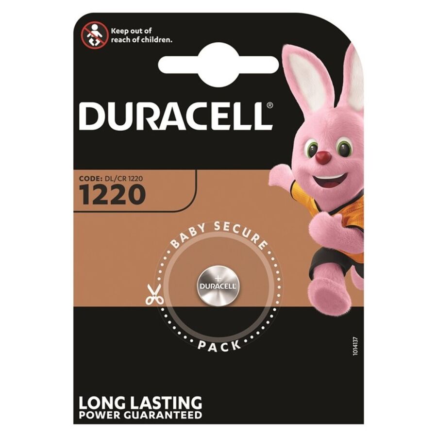 DURACELL - BATTERIBOTTEN LITIO CR1220 3V 1 ENHET