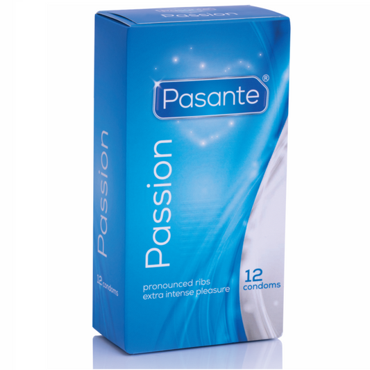 PASANTE - PRIKKEDE KONDOMER MS PLACER 12 ENHETER