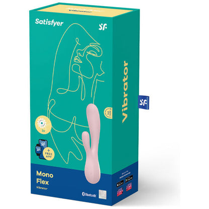 SATISFYER - MONO FLEX PINK MED APP