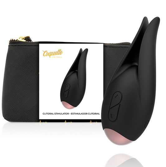 COQUETTE CHIC DESIRE - KLITORISTIMULATOR SVART / GYLLBLOMST