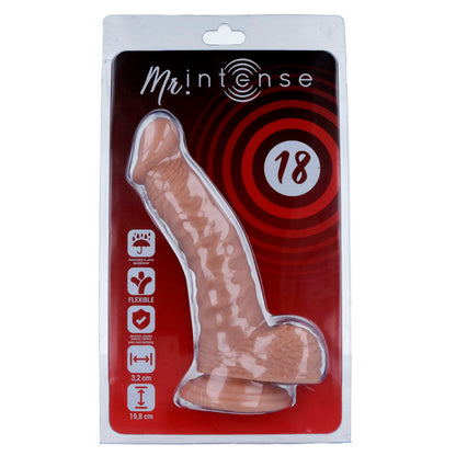 MR INTENSE - 18 REALISTISK PIKK 19,8 CM -O- 3,2 CM