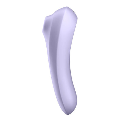 SATISFYER - DUAL PLEASURE AIR PULSE VIBRATOR LILLA