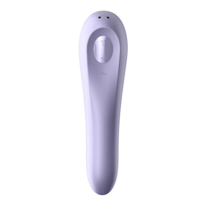 SATISFYER - DUAL PLEASURE AIR PULSE VIBRATOR LILLA