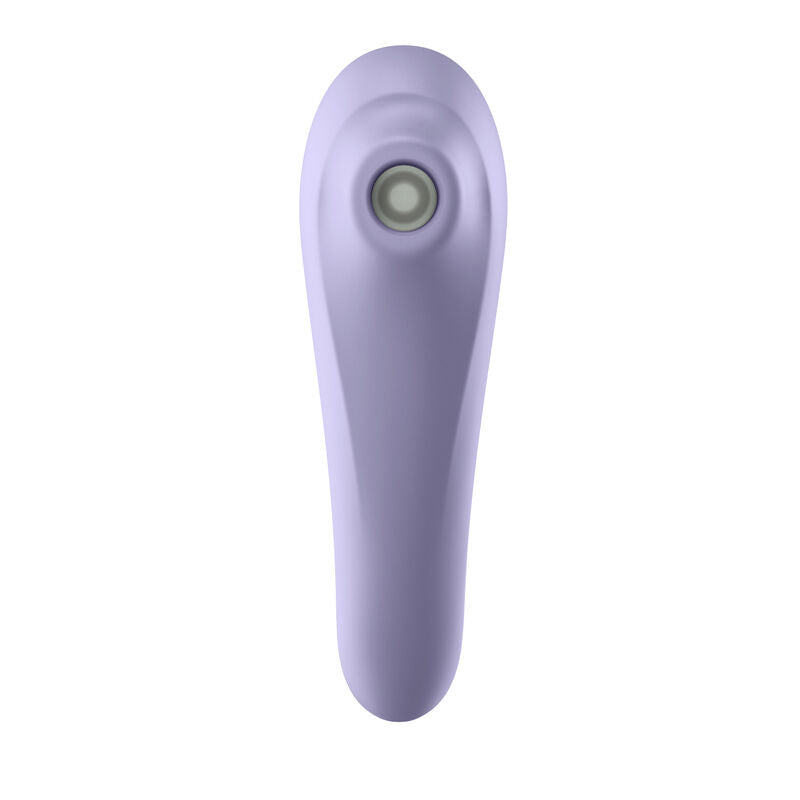 SATISFYER - DUAL PLEASURE AIR PULSE VIBRATOR LILLA