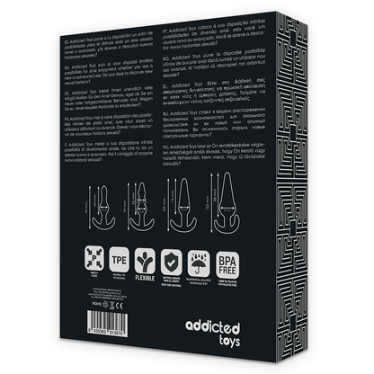 AVHENGIGHETSLEKE - SETT MED 4 ANALPLUGGER