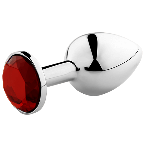 SECRETPLAY - ANALPLUGG STØRRELSE L RØD