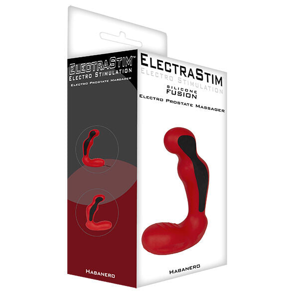 ELECTRASTIM - SILICONE FUSION HABANERO PROSTATA MASSAGEAPPARAT