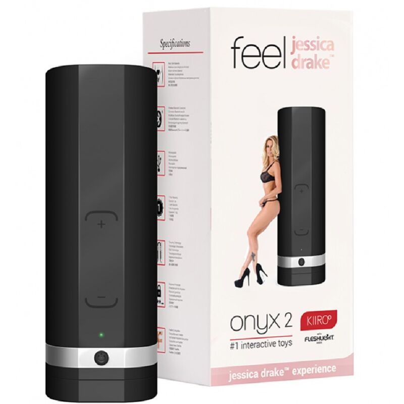 KIIROO - ONYX+ TELEDILDONISK MASURBATØR JESSICA DRAKE-OPPLEVELSE