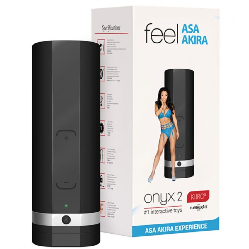 KIIROO - ONYX+ TELEDILDONISK MASURBATØR ASA AKIRA-OPPLEVELSE
