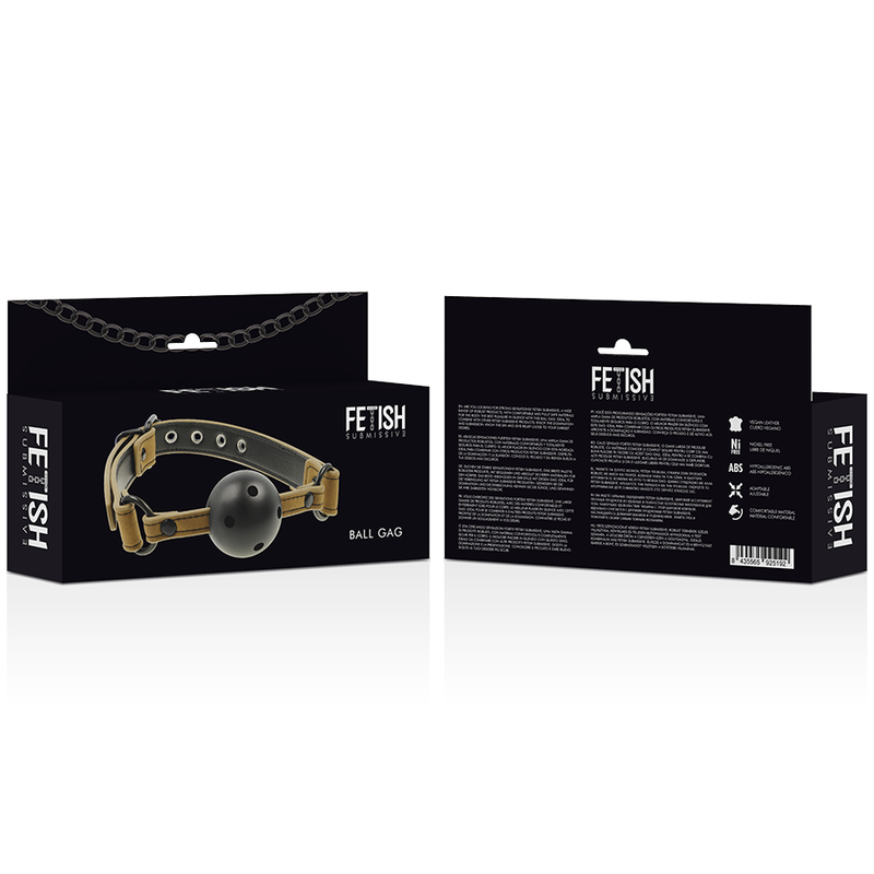 FETISK UNDERDÅNENDE OPPRINNELSE - PUSTENDE KNEBLEM