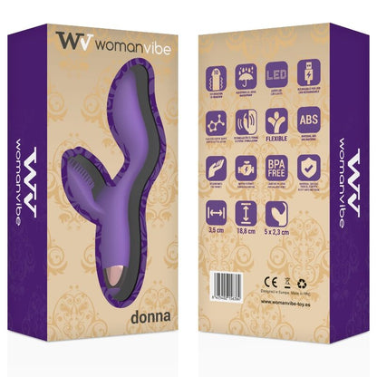 WOMANVIBE - DONNA OPPLADBAR SILIKONVIBRATOR
