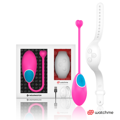 WEARWATCH - WATCHME-TEKNOLOGI FJERNKONTROLL EGG FUCHSIA / NIVEO