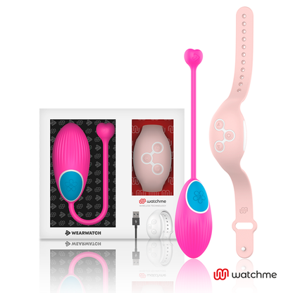 WEARWATCH - WATCHME TECHNOLOGY FJERNKONTROLL EGG FUCHSIA / ROSA