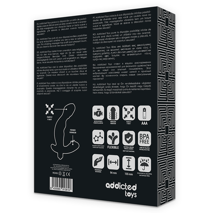 AVHENGIGHETSLEKE - ANALSTIMULATOR I PROSTATA, REALISTISK SILIKON, P-SPOT VIBE